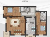 Satılır 3 otaqlı yeni tikili 129.6 m², Həzi Aslanov m., photo 2 from 8