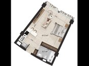 Satılır 1 otaqlı yeni tikili 54.6 m², Nardaran q., photo 8 from 8