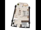 Продаётся 1-комн. новостройка 58.7 м², пос. Нардаран, photo 8 from 8