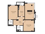 Продаётся 3-комн. новостройка 112 м², м. Гянджлик, photo 3 from 8