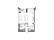 Satılır 1 otaqlı yeni tikili 45 m², Nardaran q., photo 6 from 6