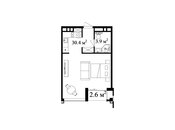 Satılır 1 otaqlı yeni tikili 44 m², Nardaran q., photo 6 from 6