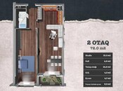 Продаётся 2-комн. новостройка 72 м², Насиминский  р., photo 3 from 8