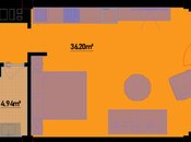 Продаётся 1-комн. новостройка 56.2 м², пос. Нардаран, photo 6 from 6