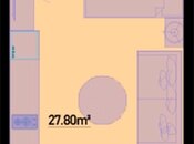 Satılır 1 otaqlı yeni tikili 43.7 m², Sea Breeze q., photo 8 from 8