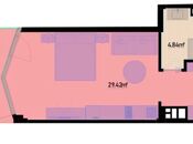 Продаётся 1-комн. новостройка 47.5 м², пос. Sea Breeze, photo 8 from 8