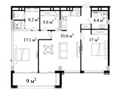 Satılır 3 otaqlı yeni tikili 115 m², Nardaran q., photo 6 from 6