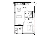 Satılır 2 otaqlı yeni tikili 59.1 m², Nardaran q., photo 6 from 6