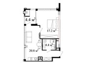 Satılır 2 otaqlı yeni tikili 57.4 m², Nardaran q., photo 6 from 6