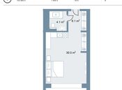 1 otaqlı yeni tikili - Sea Breeze q. - 55.6 m²