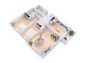 Satılır 3 otaqlı yeni tikili 106 m², Bakmil m., photo 3 from 6