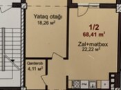 Продаётся 2-комн. новостройка 68.5 м², м. Кара Караев, photo 2 from 8