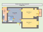 Satılır 3 otaqlı yeni tikili 88 m², Nəsimi r., photo 5 from 8