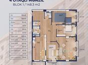 Satılır 4 otaqlı yeni tikili 149 m², 28 May m., photo 4 from 8