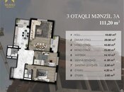 Satılır 3 otaqlı yeni tikili 111 m², Şah İsmayıl Xətai m., photo 5 from 8