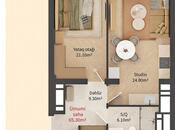 Satılır 2 otaqlı yeni tikili 65.3 m², Nizami m., photo 2 from 6