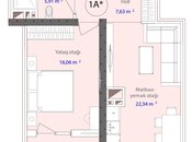 Продаётся 1-комн. новостройка 57.1 м², Бинагадинский р., photo 6 from 7