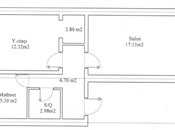 Elan №6010392 - Bakı, Nəsimi r., 2 otaqlı, 60 m², 4/5 mərtəbə