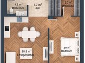 Продаётся 2-комн. новостройка 99.3 м², пос. Нардаран, photo 2 from 8