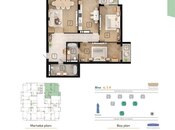 3-комн. новостройка - м. Кероглу - 146.4 м²