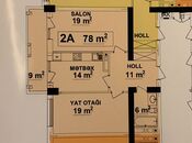 Продаётся 2-комн. новостройка 65 м², м. Кара Караев, photo 8 from 8