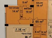 Продаётся 2-комн. новостройка 65 м², м. Кара Караев, photo 6 from 8