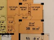 Продаётся 2-комн. новостройка 65 м², м. Кара Караев, photo 7 from 8