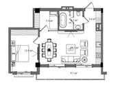 Satılır 3 otaqlı yeni tikili 73.9 m², photo 6 from 6