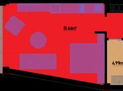 Satılır 1 otaqlı yeni tikili 51.5 m², Nardaran q., photo 6 from 6