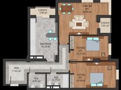 Satılır 3 otaqlı yeni tikili 111.6 m², Həzi Aslanov m., photo 2 from 8