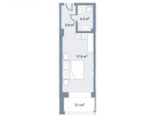 Продаётся 1-комн. новостройка 38 м², пос. Sea Breeze, photo 2 from 8