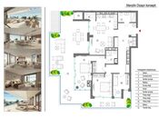 4 otaqlı yeni tikili - Bakıxanov q. - 208 m²
