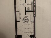 1 otaqlı yeni tikili - Nardaran q. - 36.9 m²
