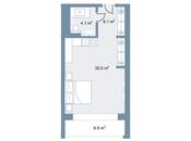 1 otaqlı yeni tikili - Sea Breeze q. - 55.6 m²