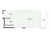 Satılır 1 otaqlı yeni tikili 56.8 m², Nardaran q., photo 7 from 7