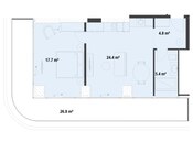 Satılır 2 otaqlı yeni tikili 88.8 m², Nardaran q., photo 6 from 6
