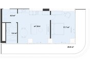 Satılır 2 otaqlı yeni tikili 88.8 m², Nardaran q., photo 7 from 7