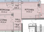 Satılır 2 otaqlı yeni tikili 109.5 m², Ağ şəhər q., photo 4 from 8