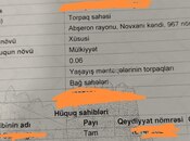 Torpaq - Novxanı q. - 6 sot