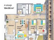 Satılır 4 otaqlı yeni tikili 165 m², Nəsimi r., photo 2 from 6