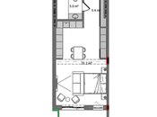 Продаётся 1-комн. новостройка 57.9 м², пос. Нардаран, photo 7 from 7