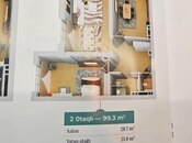Satılır 2 otaqlı yeni tikili 105 m², Bayıl q., photo 6 from 8