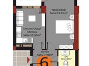 1 otaqlı yeni tikili - Xətai r. - 60 m²