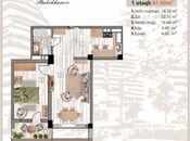 Satılır 2 otaqlı yeni tikili 61 m², Sabunçu r., photo 3 from 5