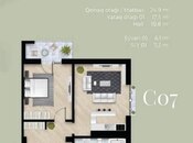 Satılır 2 otaqlı yeni tikili 67 m², Həzi Aslanov m., photo 3 from 4