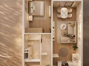 2 otaqlı yeni tikili - Ağ şəhər q. - 81.1 m²