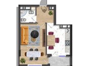 2-комн. новостройка - Бинагадинский р. - 48 м²