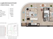 2 otaqlı yeni tikili - Ağ şəhər q. - 103 m²