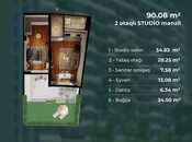 Продаётся 2-комн. новостройка 90 м², пос. Биладжары, photo 6 from 6