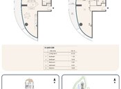 3 otaqlı yeni tikili - Sea Breeze q. - 105.7 m²
